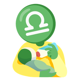 Baby bottle and Libra