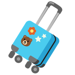 Baby bottle and Luggage