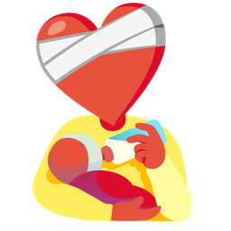 Baby bottle and Mending heart