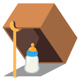 Baby bottle and Mouse trap