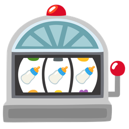 Baby bottle and Slot machine