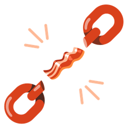 bacon and chains