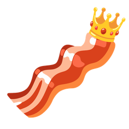 bacon and crown
