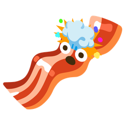 bacon and exploding head