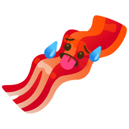 bacon and hot face