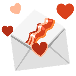 bacon and love letter