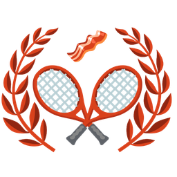 bacon and tennis
