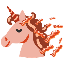 bacon and unicorn