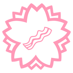 bacon and white flower