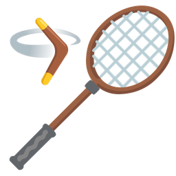 badminton and boomerang