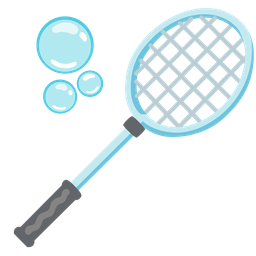 badminton and bubbles