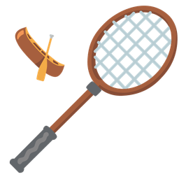 badminton and canoe