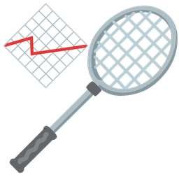 badminton and chart increasing