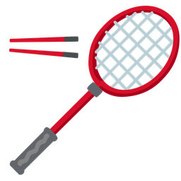 badminton and chopsticks