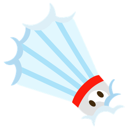 badminton and face in clouds