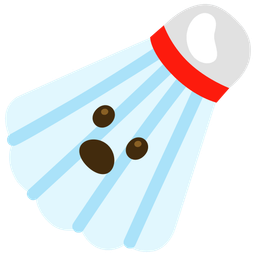 badminton and face with open mouth