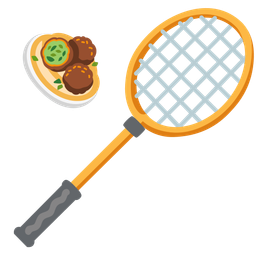 badminton and falafel