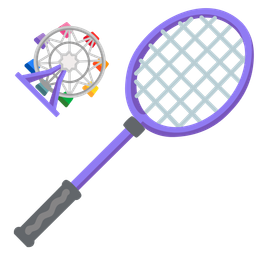 badminton and ferris wheel