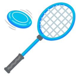 badminton and flying disc