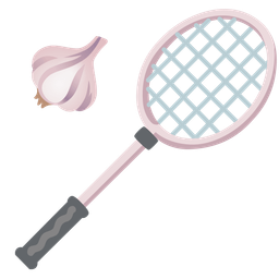 badminton and garlic