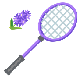 badminton and hyacinth