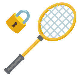 badminton and locked