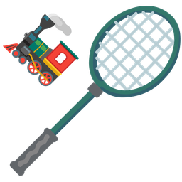 badminton and locomotive