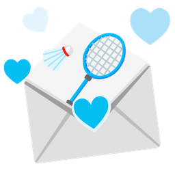 badminton and love letter