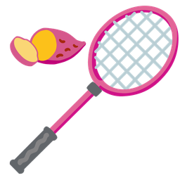 badminton and roasted sweet potato