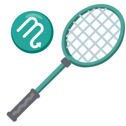 badminton and Scorpio