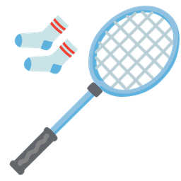 badminton and socks
