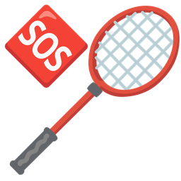 badminton and SOS button