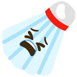 badminton and tired face