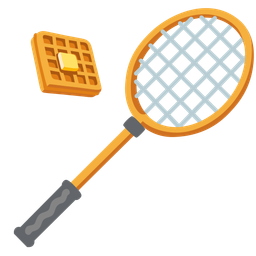 badminton and waffle