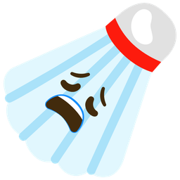 badminton and weary face