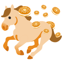 bagel and horse