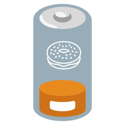 bagel and low battery