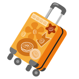 bagel and luggage