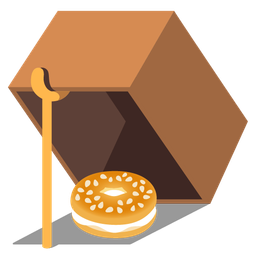 bagel and mouse trap