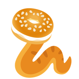 bagel and snake