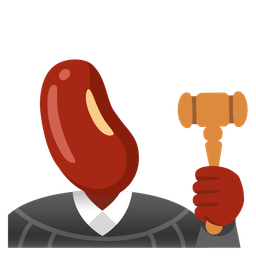 balance scale and beans