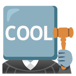 balance scale and COOL button