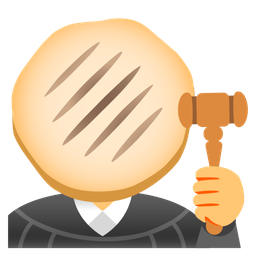 balance scale and flatbread