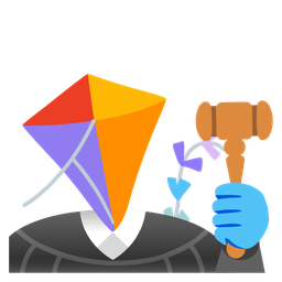 balance scale and kite