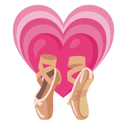 ballet shoes and growing heart