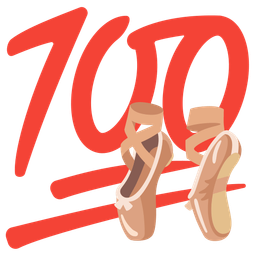 ballet shoes and hundred points