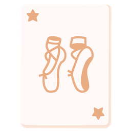 ballet shoes and joker