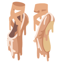 Ballet shoes and Melting face