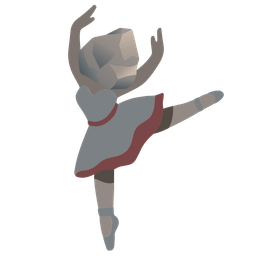 ballet shoes and rock