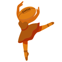 ballet shoes and rugby football